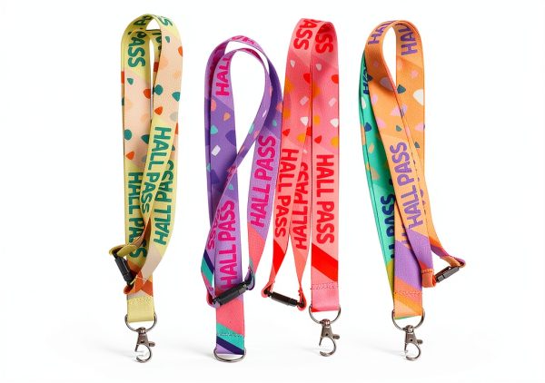 WorldBazaar Hall Passes for Classrooms Set of 6 Lanyards-8
