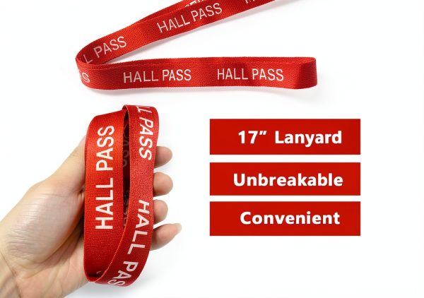 Bemaxy Hall Passes PVC Material Office Product-3