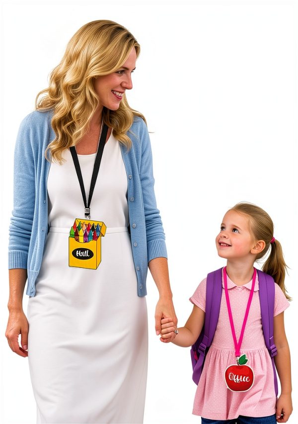 CYGYINT Hall Passes for Classrooms Multicolor Plastic-2