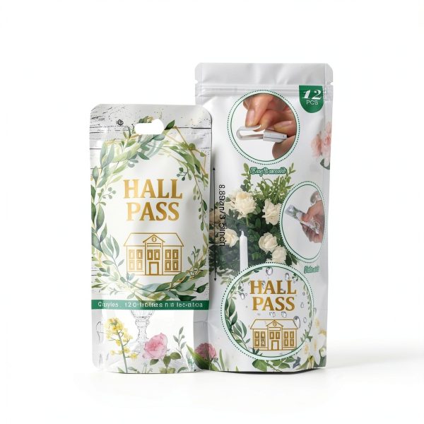 Pasimy Classroom Passes PVC Material 12 Pack-1