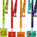 MotiMind Science Themed Hall Passes with Lanyards-0