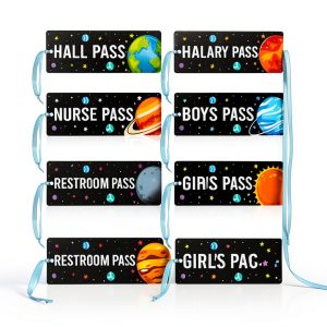 BeYumi Outer Space Hall Passes for Schools-0