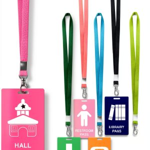 ROSEEKA PVC Hall Passes for Classrooms-0
