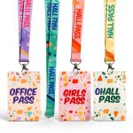 WorldBazaar Hall Passes for Classrooms Set of 6 Lanyards-0
