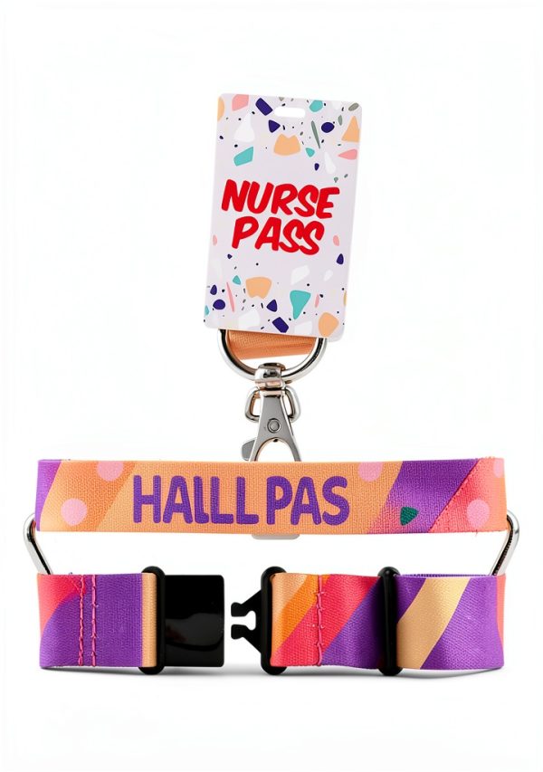 WorldBazaar Hall Passes for Classrooms Set of 6 Lanyards-2