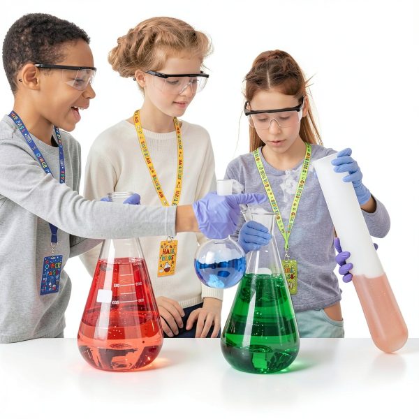MotiMind Science Themed Hall Passes with Lanyards-4