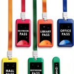Fun-Plus PVC Hall Passes for Teachers and Students-0