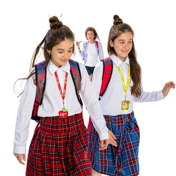 Hxezoc Acrylic Hall Pass Lanyards for School Office-4