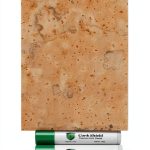 Premium Natural Sheet Cork 1/64 inch with 3 Pack Cork Grease-0