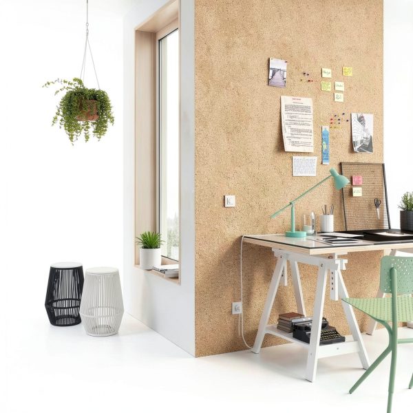 Square Adhesive Cork Tiles Go4Cork 19.7" x 19.7" 4‑Pack Anti‑Slip-3