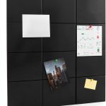 Cork Boards for Walls by TIANSHILIHE Black Rectangular Felt 6p-0