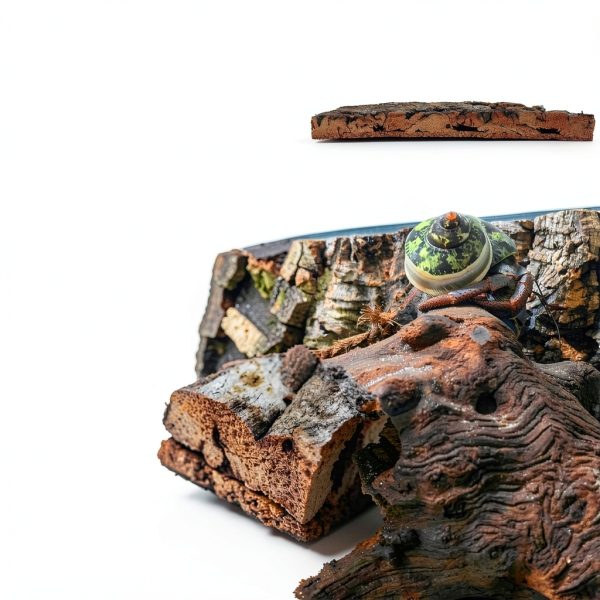 Natural Virgin Cork Sheet Terrarium Background 12x12 by Josh's Frogs-2
