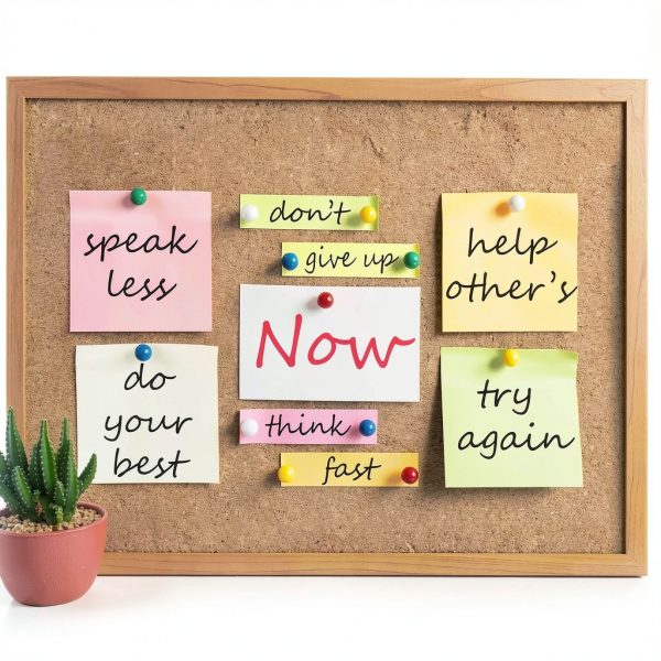 Cork Board Roll Seajan 3mm 4x8 ft Brown with 500 Multicolor Push Pins-6